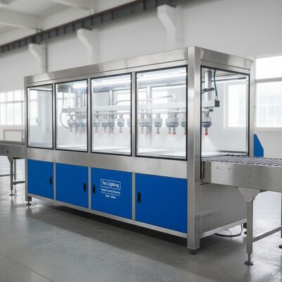 Máquina de capa de espray con el sistema de transportador TEC que enciende 380V 28kw