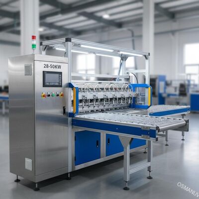28 - Máquina de capa de iluminación técnica de espray 50KW con el sistema de transportador