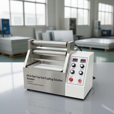 Solución de recubrimiento de dos rodillos todo en uno para PVC y ACP: Logre acabados de pintura impecables y rentables con configuraciones personalizables