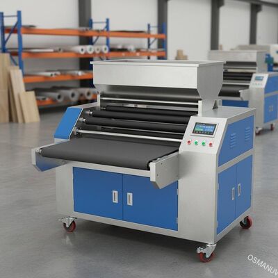 Máquina de recubrimiento de rodillos duraderos de espesor uniforme para diversos materiales