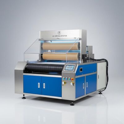 Máquina de capa ULTRAVIOLETA del rodillo del silicón 10KW para la impresión de Digitaces