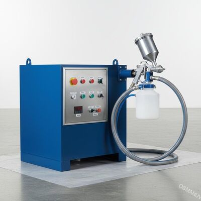 máquina de capa gruesa de espray de la pintura de 50m m 380V 50HZ con buena gordura