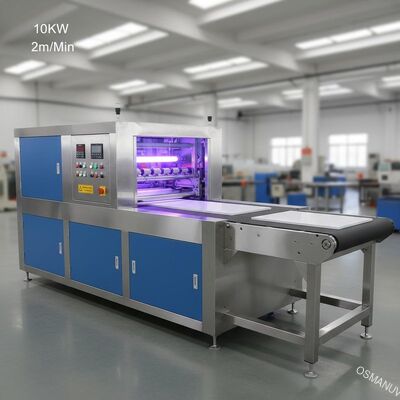 Máquina de capa de 10KW 2m/Min Flat Offline Uv Roll con la banda transportadora