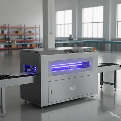 Laminado platee 1.5m m LED ULTRAVIOLETA que cura la anchura de la exposición de la máquina 650m m para la impresión
