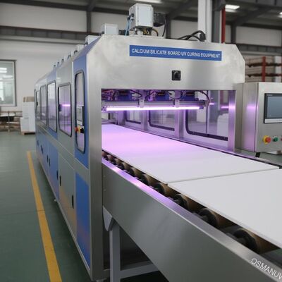Equipo de curado ULTRAVIOLETA 3 del tablero del silicato del calcio - 10m/min