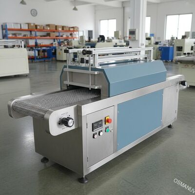 transportador de curado ULTRAVIOLETA Mesh Width de la máquina 480m m de 3m/Min Height Adjustable