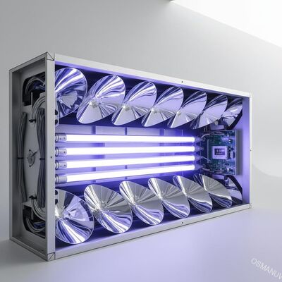 máquina de curado ultravioleta gruesa 11.5KW de 1.5m m dentro de las lentes reflexivas