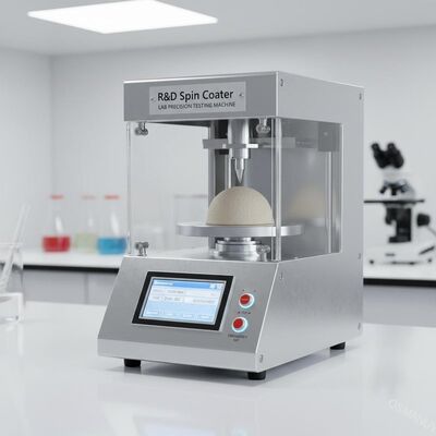 R&D Spin Coater para revestimiento interno de pulpa moldeada.