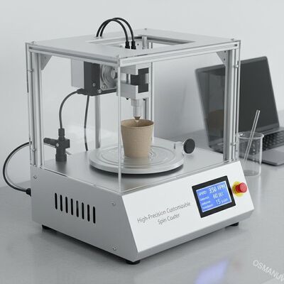 Máquina de recubrimiento por centrifugación personalizable de alta precisión para recubrimiento interno de moldeo de pulpa - Línea de producción a pequeña escala de laboratorio