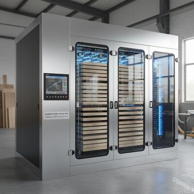 Horno de secado de madera por microondas para tableros y paneles de muebles - Solución de secado de madera a medida