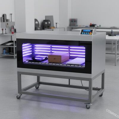 Horno de curado UV de alta potencia para el secado rápido de recubrimientos a base de aceite en metal, muebles y paneles de PVC