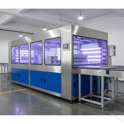 90 grados que giran la máquina de capa ULTRAVIOLETA automática para el panel de fibras de madera del cemento