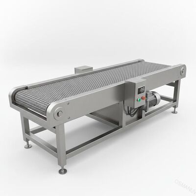 Máquina/Mesh Belt Conveyor de W1320mm 1m/Min Stainless Steel Conveyor Belt