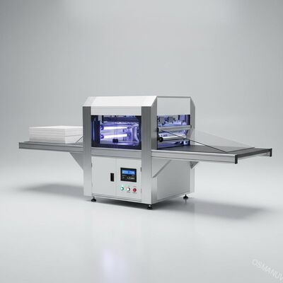 Máquina que lamina ULTRAVIOLETA del LED para el tablero de acrílico/plástico del silicato del calcio