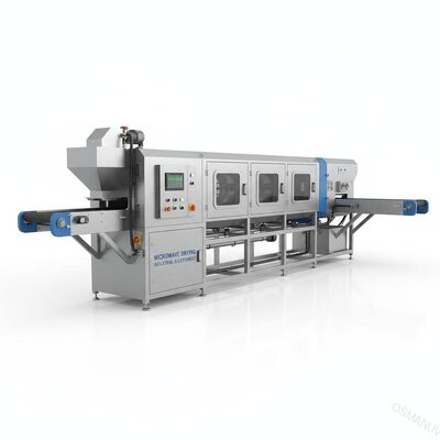Equipo de secado por microondas de 1 a 10 m/min. para uso industrial y experimental