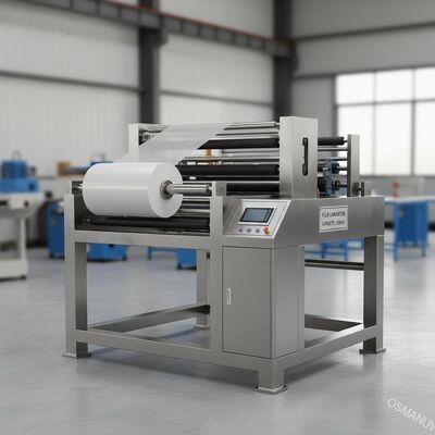 Máquina de laminado de película de 1600 mm de ancho con capacidad de acero inoxidable de 3000 kg