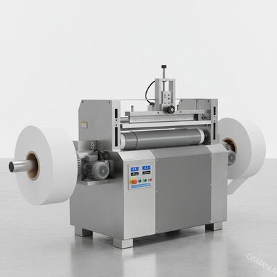 Máquina de recubrimiento de raspadura profesional de 400 mm 0.1-10m/min Reenrollamiento automático