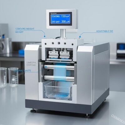 Máquina de recubrimiento por hendiduras profesional Peso uniforme de recubrimiento ajustable