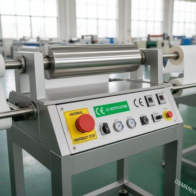 Máquina rotativa de transferencia de calor con interruptor de emergencia anormal y certificación CE