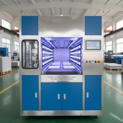 Máquina de curado ULTRAVIOLETA ahorro de energía para el tablero del silicato del calcio
