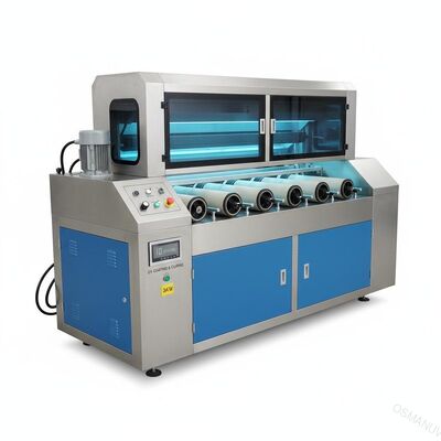 10m/Min Uv Roller Coating Machine, capa 3KW y máquina ultravioleta del curado