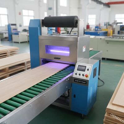 Sola máquina de capa ULTRAVIOLETA del rollo 5KW 5 - 20m/min para la madera