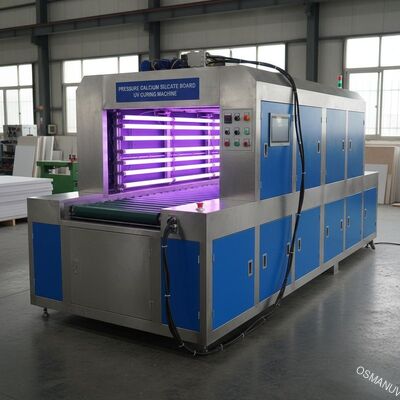 Voltaje de fuente de curado ULTRAVIOLETA de la máquina 410V 50HZ del tablero del silicato del calcio de la presión