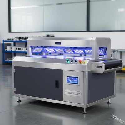 Máquina de curado UV LED personalizable de 10 m/min para diferentes aplicaciones