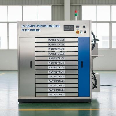 Máquina de capa ultravioleta 50HZ 2m/Min Speed del almacenamiento de la placa de la impresora de 10 hojas