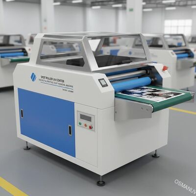 Máquina de pintar ultravioleta del rodillo del punto para la máquina 5m/Min L650mm de la impresión de Digitaces/del retiro de polvo