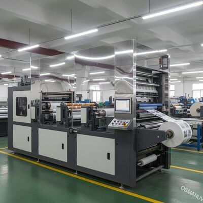 El panel ultravioleta de papel del espejo de la impresora 304ss del punto del barniz de rollo 200KW