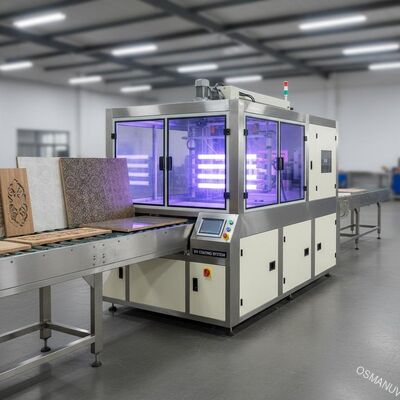 UV Coating Machine UV Printing Machine Company para el piso o los muebles o la capa de madera de las artesanías o del tablón