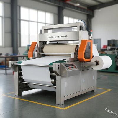 rollo rotatorio de la máquina de transferencia de calor de la prensa de la altura de 3m/Min 850m m a rodar