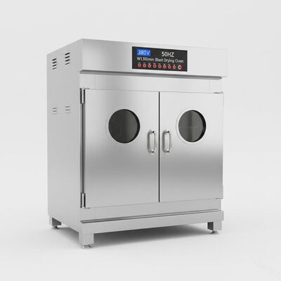puerta Constant Temperature Oven, estufa de 380V 50HZ dos de la ráfaga de W1300Mm