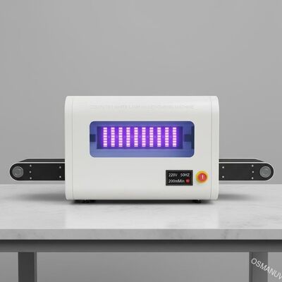 lámpara blanca LED ULTRAVIOLETA del ordenador de 220V 50HZ que cura la máquina 200m/Min
