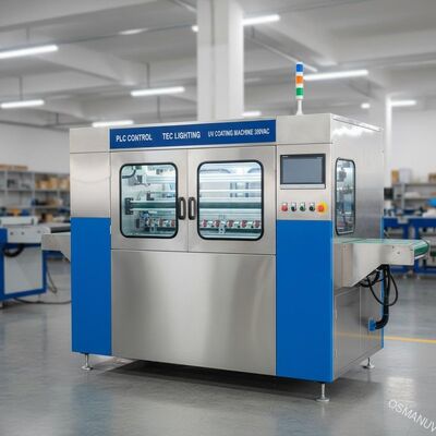 Control TEC del PLC que enciende la máquina de capa ULTRAVIOLETA 380VAC