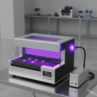 365nm 10m/Min LED ULTRAVIOLETA que cura la máquina, punto llevado ultravioleta que cura el sistema