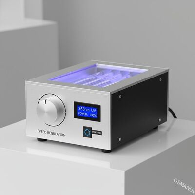 Máquina de regla de la radiación ultravioleta 365nm de la velocidad de Stepless