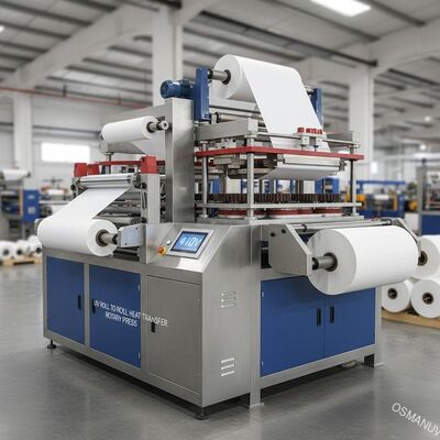 Rollo ULTRAVIOLETA para rodar la máquina de transferencia de calor, máquina rotatoria de la prensa del calor 410V