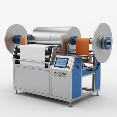 Rollo rotatorio de la máquina de transferencia de calor de la prensa de la altura para rodar ahorro de la energía