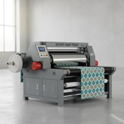 máquina de transferencia de calor rotatoria de 3m/Min 380V/sublimación rotatoria de la prensa del calor
