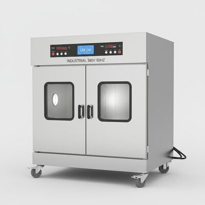 Dos puerta Constant Temperature Blast Drying Oven ULTRAVIOLETA Industial 380V 50HZ