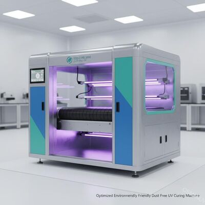 Máquina de curado UV sin polvo y ecológica optimizada
