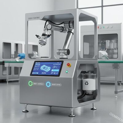 Incluso el recubrimiento inteligente controlado durable ahorro de energía reciclable máquina de recubrimiento por rociado