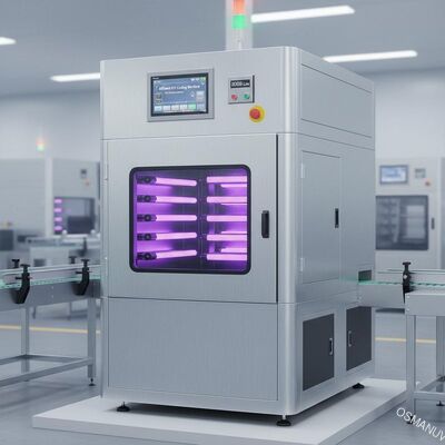 Máquina de curado UV eficiente con sistema de control PLC 8000 horas de vida