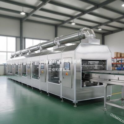 Línea de Máquina de Secado por Aire Caliente Totalmente Automática e Inteligente para Sistemas de Secado Industrial