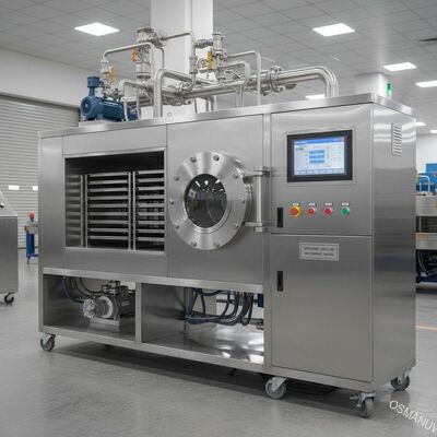 Equipo de secado al vacío de microondas de 50 kW PLC 380V Secador de microondas de vacío eficiente