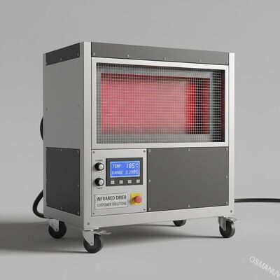Secadores de infrarrojos con temperatura de calentamiento de 0 a 200 °C según las necesidades del cliente