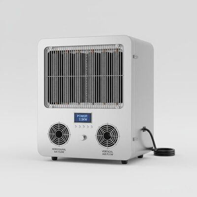 Máquina de secado infrarrojo con dirección de flujo de aire horizontal/vertical con consumo de energía de 2,5 kW