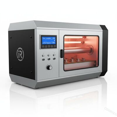 Máquina de secado de infrarrojos versátil Consumo de energía 2.5KW Temperatura de calefacción 0-200C